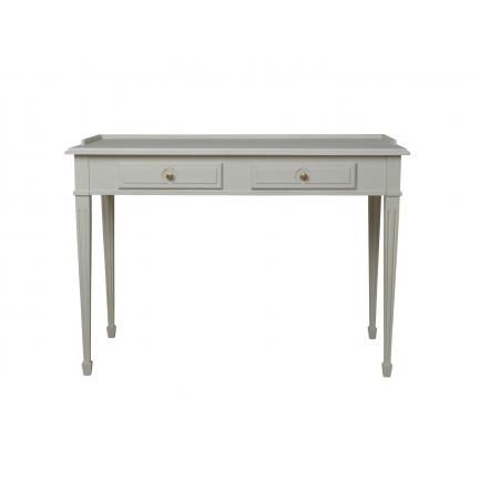 Sorgenfri skrivbord m 2 lådor i Antique White