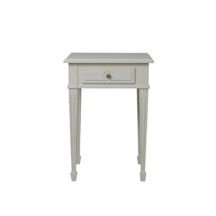 Sorgenfri sängbord i Antique White