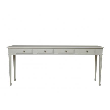 Kronborg konsolbord med 4 lådor i Antique White